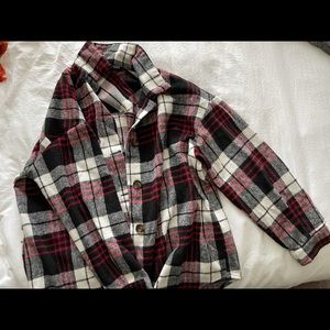 Red and black flannel